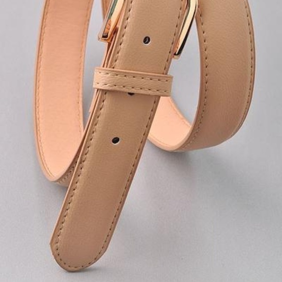 Basic Taupe Belt - Picture 4 of 4
